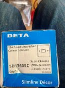 5 X Deta 13A Fussed Connection Units SD1360SC