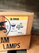 25 X 100W BC Reflectors