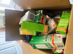 Large Box of Energy Saving Lamps