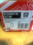 10 X MK 10Amp SP1 1 Way Switch Rocker