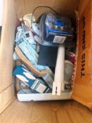 Box of Mixed Electrical and Lamps