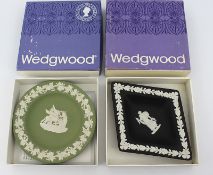 Pair of Wedgwood Jasperware Trinket Dishes