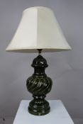 Large Royal Doulton Table Lamp & Shade