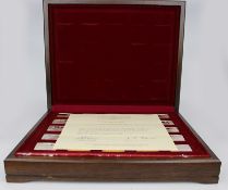 Cased John Pinches Sterling Silver Jubilee Medals