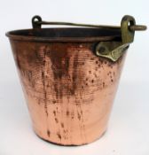 Small Antique 19th c. Copper Milk Bucket
