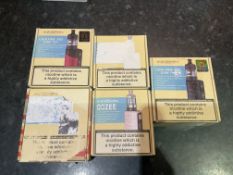 Joblot 5 x Innokin Coolfire Z60 Zlide Top & Innokin Gozee Vape Mods Blue RRP £200