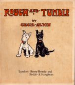 Cecil Aldin “Rough & Tumble” Scotch Terriers Antique Colour Illustration.