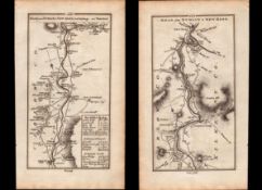 Ireland Rare Antique 1777 Map Carlow Kilkenny Wexford Gowran New Ross Etc.