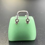 77.75 Cts Natural Green Aventurine Purse Shape. PK-76