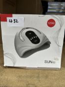 Pro Gel Polish LED Nail Dryer Lamp. RRP £25 - Grade U