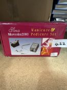 Manicure Pedicure Set. RRP £50 - Grade U