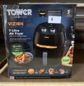 Tower Vizion 7L Air Fryer. RRP £100 - Grade U