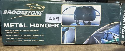 Brookstone Metal Hanger. RRP £30 - Grade U