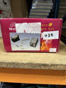 Manicure Pedicure Set. RRP £50 - Grade U