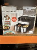 Gourmet Maxx Twin Drawer Air Fryer. RRP £100