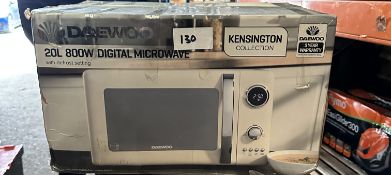 Daewoo 20L 800W Kensingto Microwave. RRP £1129.99 - Grade U