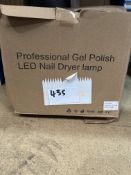 Pro Gel Polish LED Nail Dryer Lamp. RRP £25 - Grade U