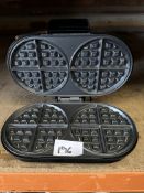 Waffle Maker. RRP £35 - Grade U