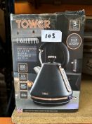 Tower 1.7L Cavaletto Pyramid Kettle. RRP £49.99 - Grade U