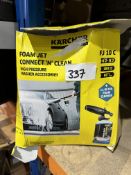 Karcher Foam Jet Connect N Clean. RRP £30 - Grade U