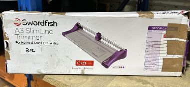 Swordfish A3 Slimeline Trimmer. RRP £40 - Grade U
