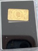 1/100 oz . Au 999.9 Gold Peter Rabbit