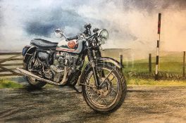 Parked Up Day Out Fleetwood Pier Metal Wall Art