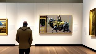 Gold Horse Rider, Greetings From Mr. Jerusalem, An Acclaimed Pioneer In The World of Artistry. Th...