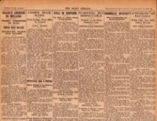 Irish War of Independence News Reports Black & Tans, Hunger Strikes 1920-8.