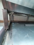 Marble Pizza Bench Fridge With Saladette and Stand