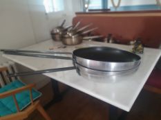 3 Large 41 cms Pans. New.