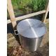A Set of 5 Large Stainless Steel Pots With Lids. - Image 17 of 18