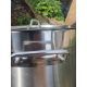 A Set of 5 Large Stainless Steel Pots With Lids. - Image 7 of 18