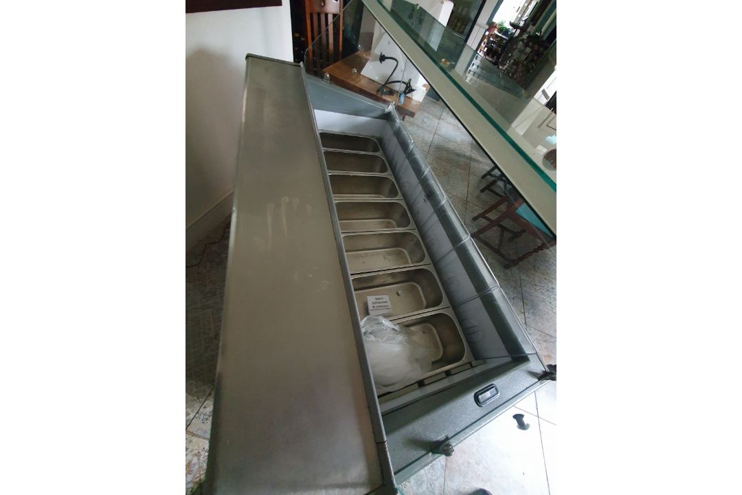 Ice Cream Bench - 7 Flavours With Underneath Storage - Image 4 of 8