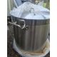A Set of 5 Large Stainless Steel Pots With Lids. - Image 6 of 18
