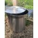 A Set of 5 Large Stainless Steel Pots With Lids. - Image 8 of 18