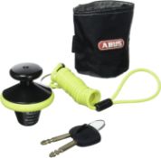 Abus 57863 Bloque Disque Moto Granit Victory XPlus 68 III Homologue © SRA Noir/Jaune, Yellow