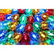 Christmas Concepts® 100 10m/33ft Retro Multi Coloured LED Petal Lights with 8 Function Controller