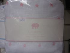 100Pcs Assorted Blue and Pink Brand New Large Size Baby Swaddle Blankets - Brand Is Bebe - Large...