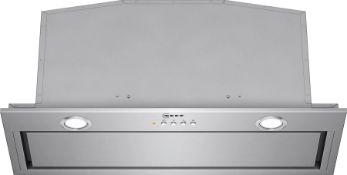 Ex-Display NEFF N50 D57MH56N0B 70 cm Canopy Cooker Hood - Stainless Steel RRP £729