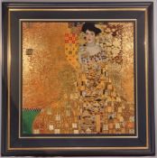 Gustav Klimt 22ct Gold Inlay 