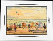 Original oil by Garabed Momdjian (1922 - 2006) 