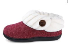 20 x Women's Memory Foam Slippers, RRP £299