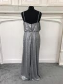 1 Dress. Silver Sequin Dress