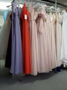 Bridesmaid Or Prom Dresses From Richard Designs Mixed Sizes and Colours. 10 Dresses