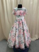 Special Day - 1 Dress Blue Tea Length Bridal Dress Size 18