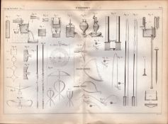 Experimental Physics Optics Meteorology Instruments Etc Antique Diagram-45.