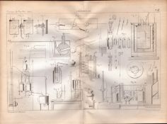 Experimental Physics Optics Meteorology Instruments Etc Antique Diagram-17.