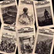 Zulu & Afghan Wars Illustrations & Reports Job lot of 8 Antique 1879 Newspapers-2.