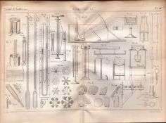 Experimental Physics Optics Meteorology Instruments Etc Antique Diagram-16.